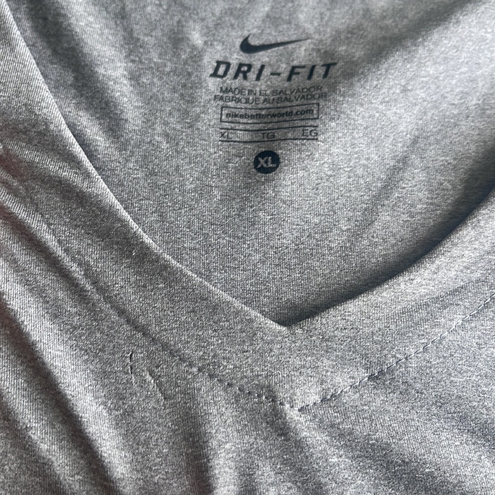 Gray Nike Dri Fit Shirt - Picture 4 of 4